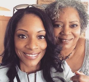 Zerlina Maxwell with her mother