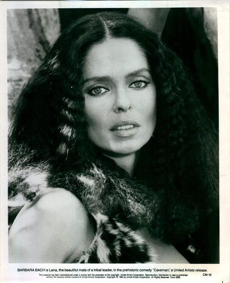 Barbara Bach in Caveman (1981)