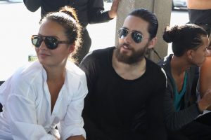 Photo of Chloe Bartoli with Jared Leto