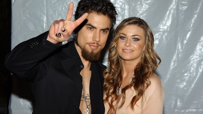 Dave Navarro and his wife Carmen Electra