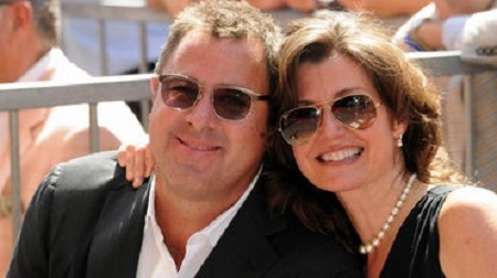 Vince Gill with his wife Janis Oliver