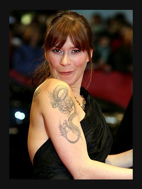 Franka Potente tattoo