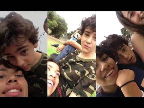 Jack Dylan Grazer and his ex-girlfriend Ellie Hiyar