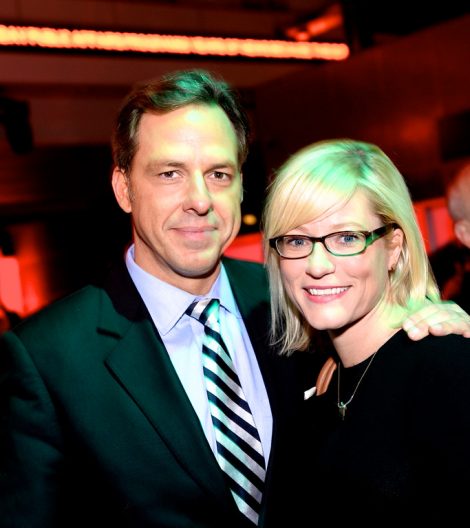 Jennifer Marie Brown and her husband Jake Tapper.