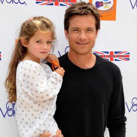 Francesca Nora Bateman with her father Jason Bateman