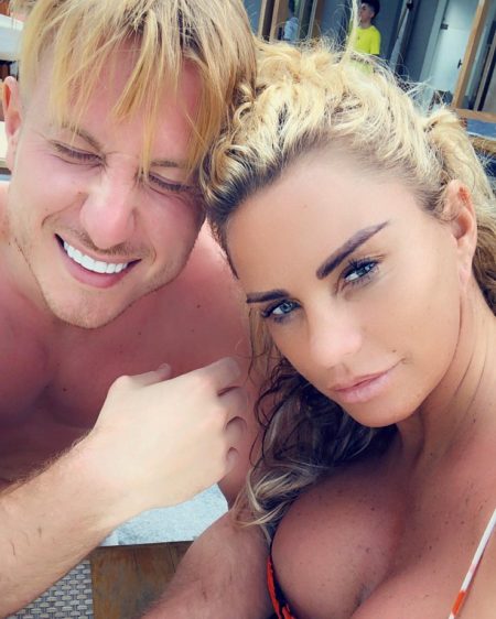 Katie Price and her current boyfriend Kris Boyson