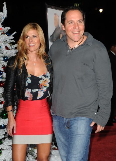 Joya Tillem with her husband Jon Favreau