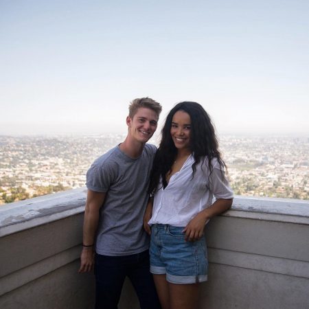 Nico Greetham and his girlfriend enjoying vaccation