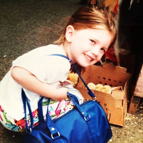 Nicki Clyne's childhood picture