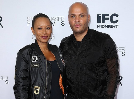 Melanie Janine Brown and her former partner Stephen Belafonte