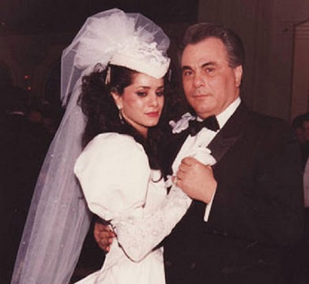 John Gotti and Victoria DiGiorgio on their wedding