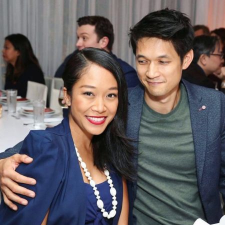 Shelby Rabara and her husband Harry Shum Jr.