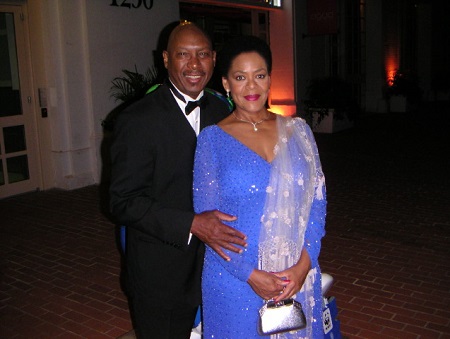 Yvette with her husband, Lanny