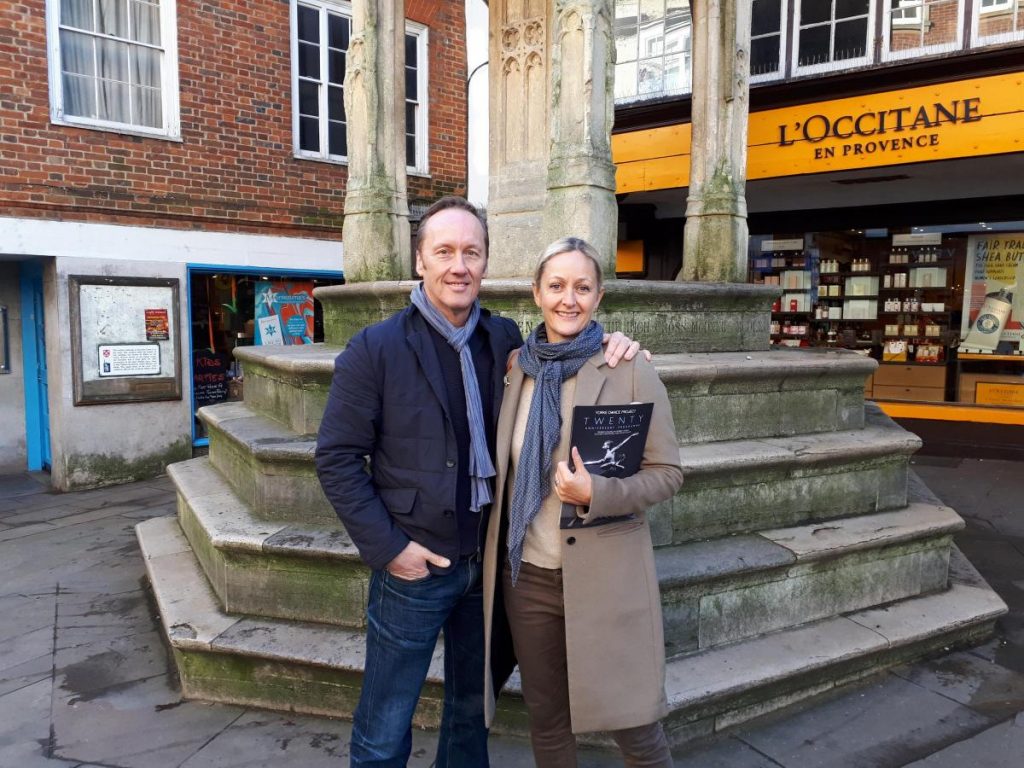 Lee with his wife, Yolande