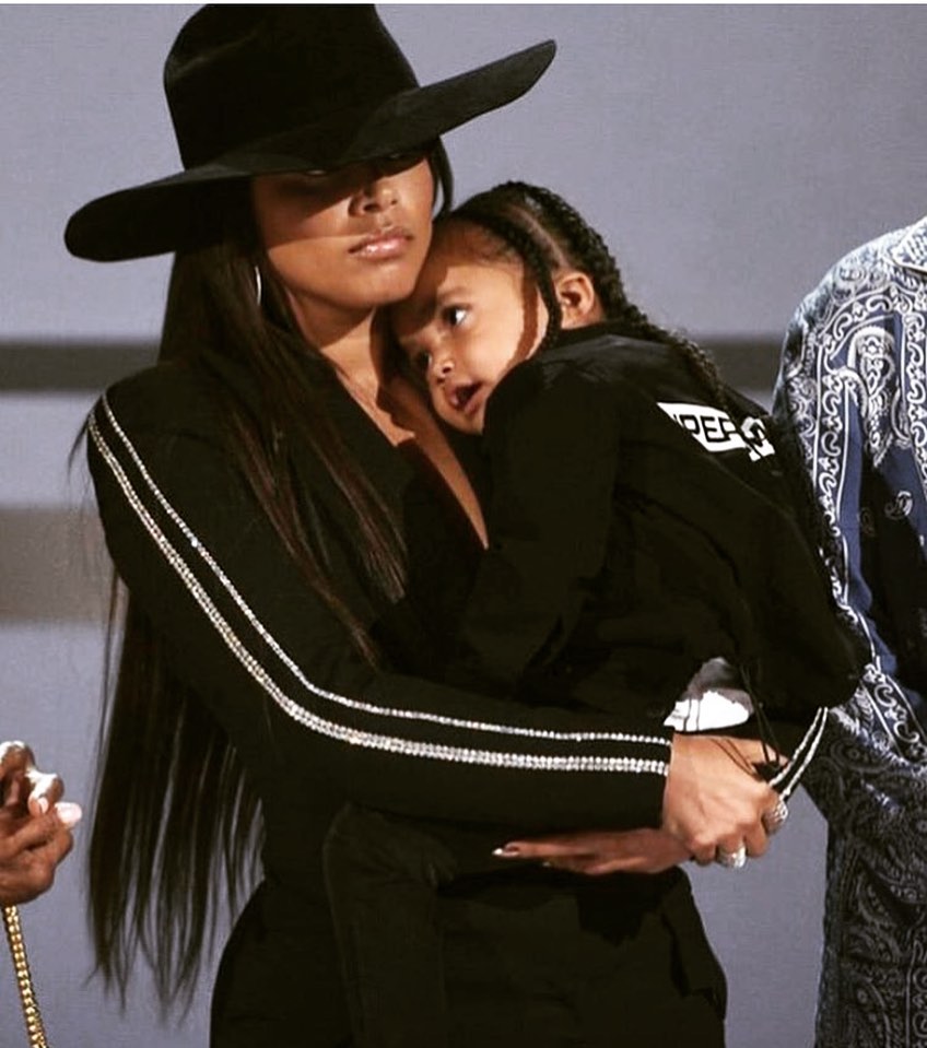 Lauren with Nipsey and her daughter