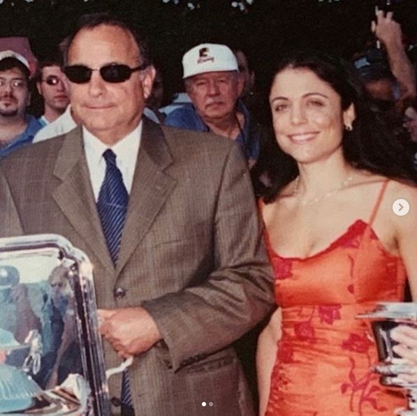 Robert J. Frankel with his daughter, Bethenny Frankel.