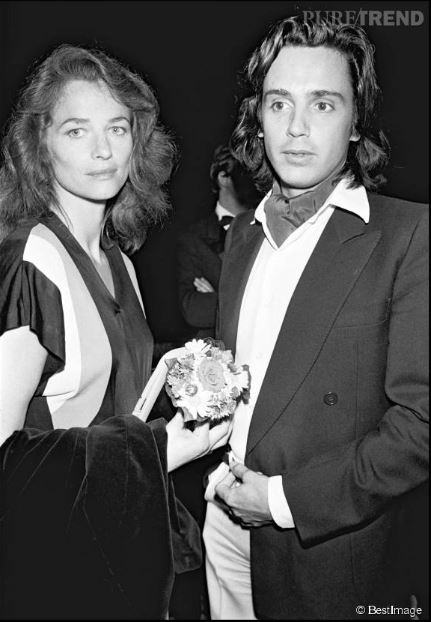 Jean-Michel Jarre and his second wife, Flore Guillard.