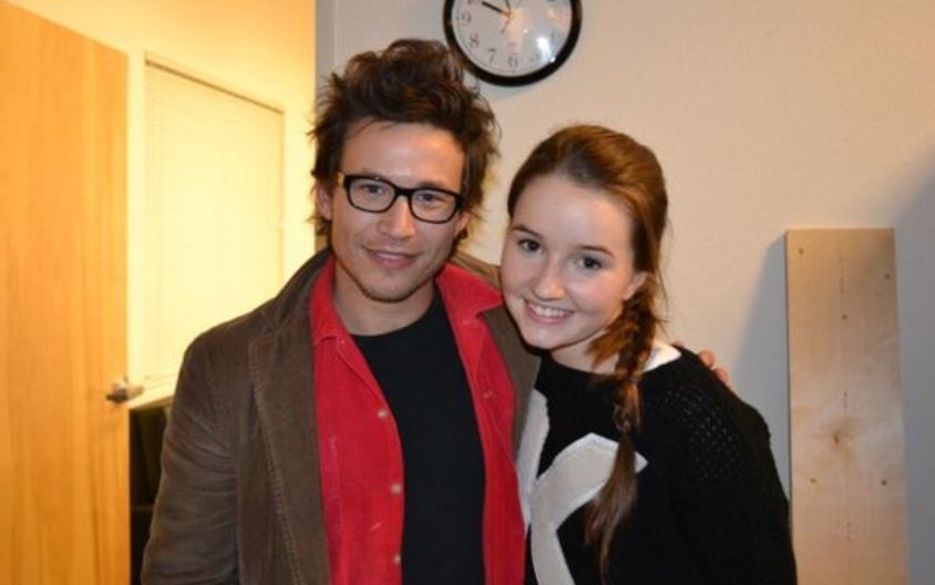 Jonathan Taylor Thomas en zijn toekomstige vrouw, Natalie Wright.