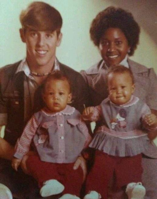 Photo of Darlene Mowry and her husband, Tim Mowry with their children.