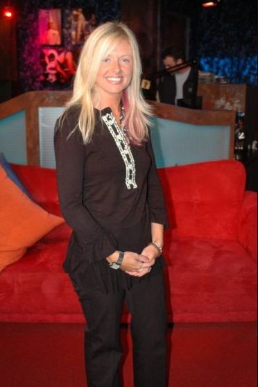 Photo of Christine Governale while arriving at the award function.