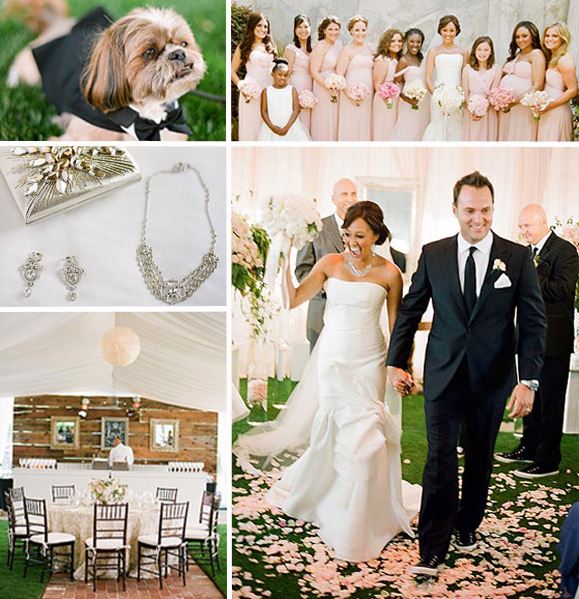 Darlene Mowry's twin daughter, Tamera Mowry & Adam Housley's wedding.