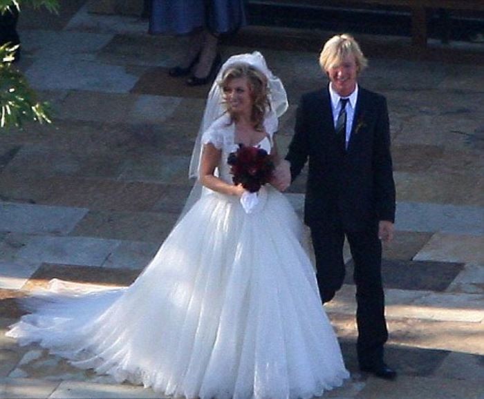 Kenny Wayne Shepherd and Hannah Gibson's wedding ceremony.