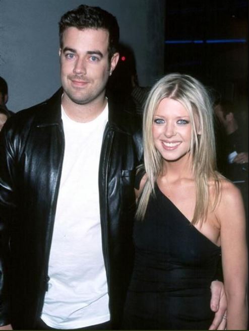 Tara Reid with her ex-boyfriend, Carson Daly before their separation.