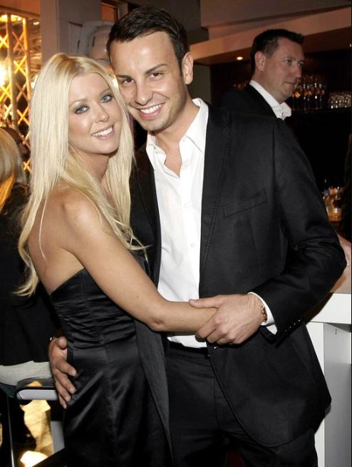 Tara Reid and her second boyfriend, Michael Axtmann.