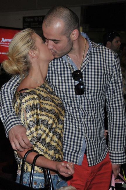 Tara Reid with her ex-husband, Zachary Kehayov.