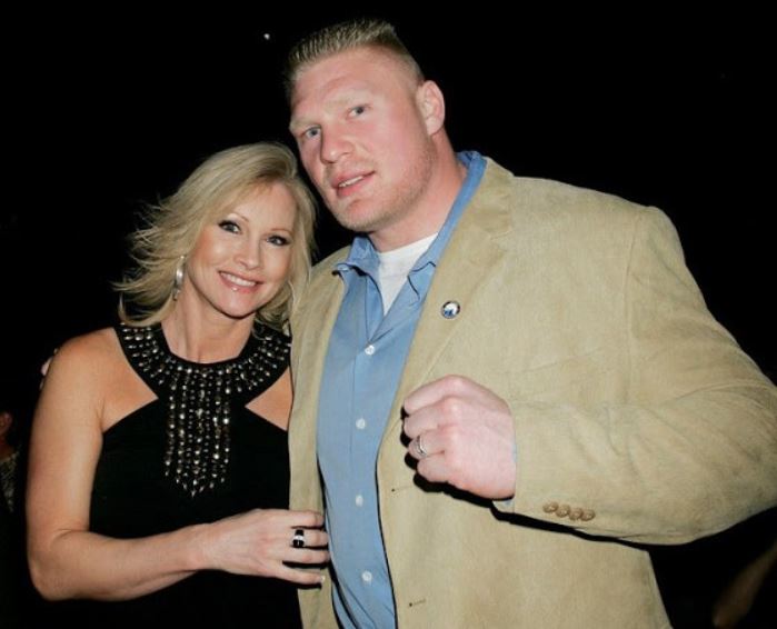 Mya Lynn Lesnar's parents together.