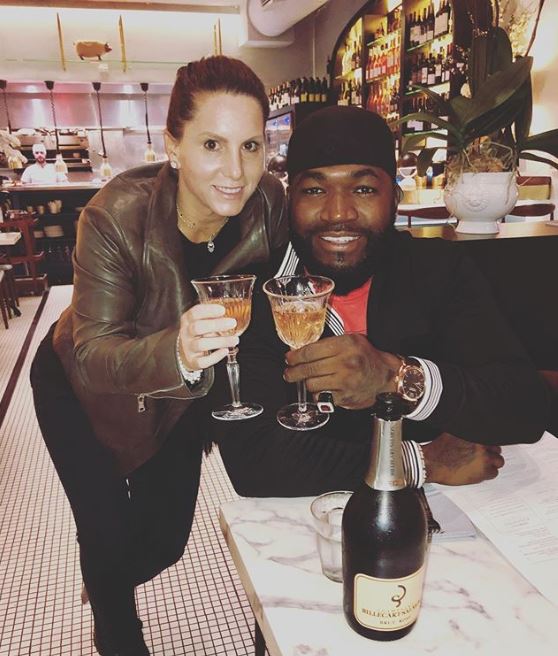 David Ortiz celebrating mother's day with his lovely mother, Angeles, Rose Arias.