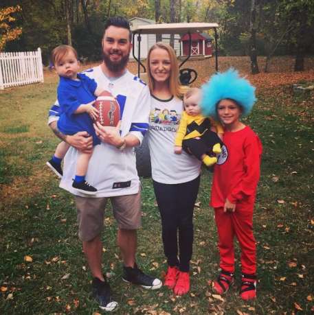 Photo of Bentley Cadence Edwards with his family.