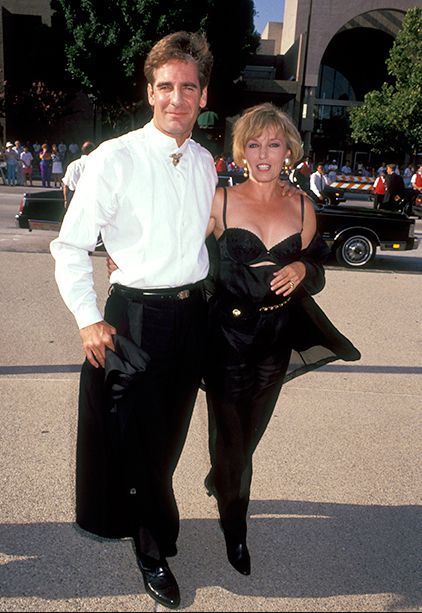 Krista Neumann with her husband, Scott Bakula.