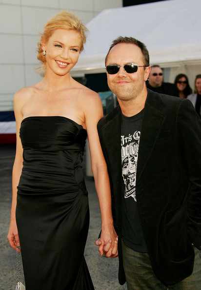 Lars Ulrich with her ex boyfriend Lars Ulrich