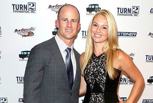 Jessica and her husband, Brett Gardner