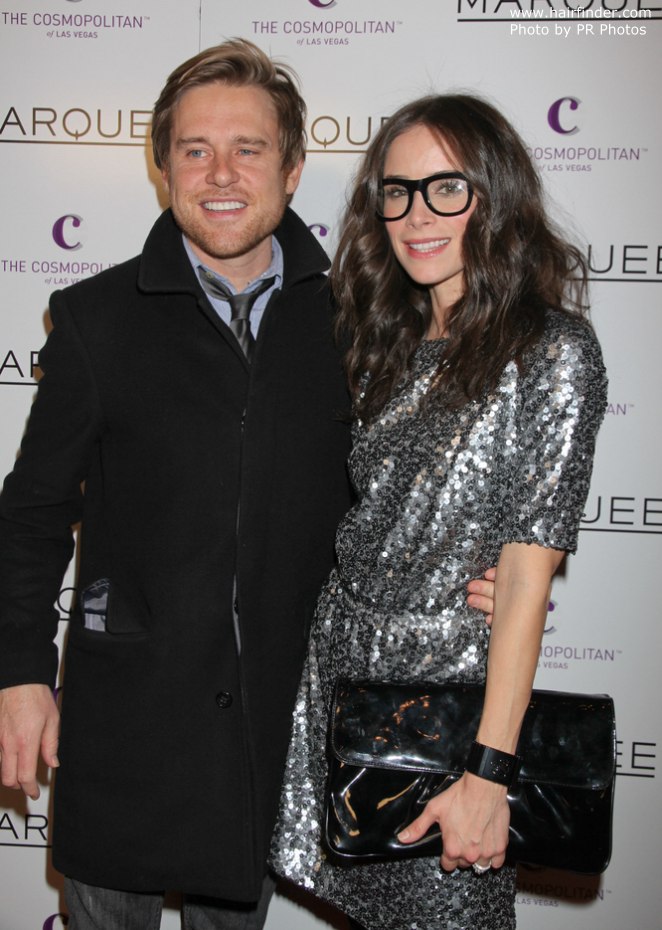 Andrew with his ex-wife, Abigail Spencer