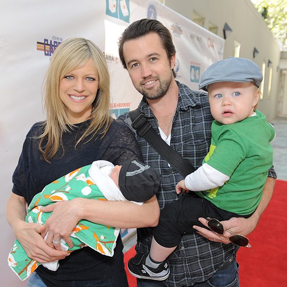 axel lee mcelhenney with his father and mother 