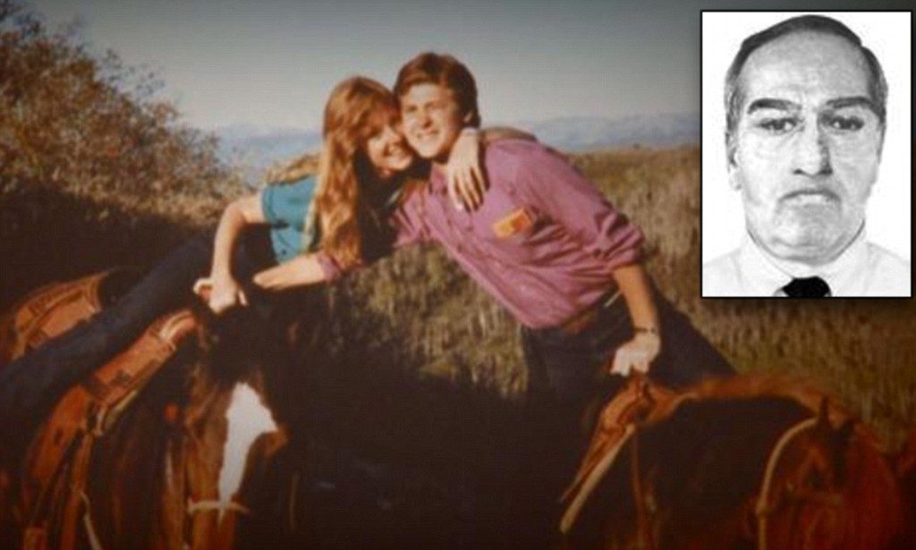 Shauna Redford and Sid Wells in the picture with Suspect Thayne Smika (in the black and white picture on the right side)