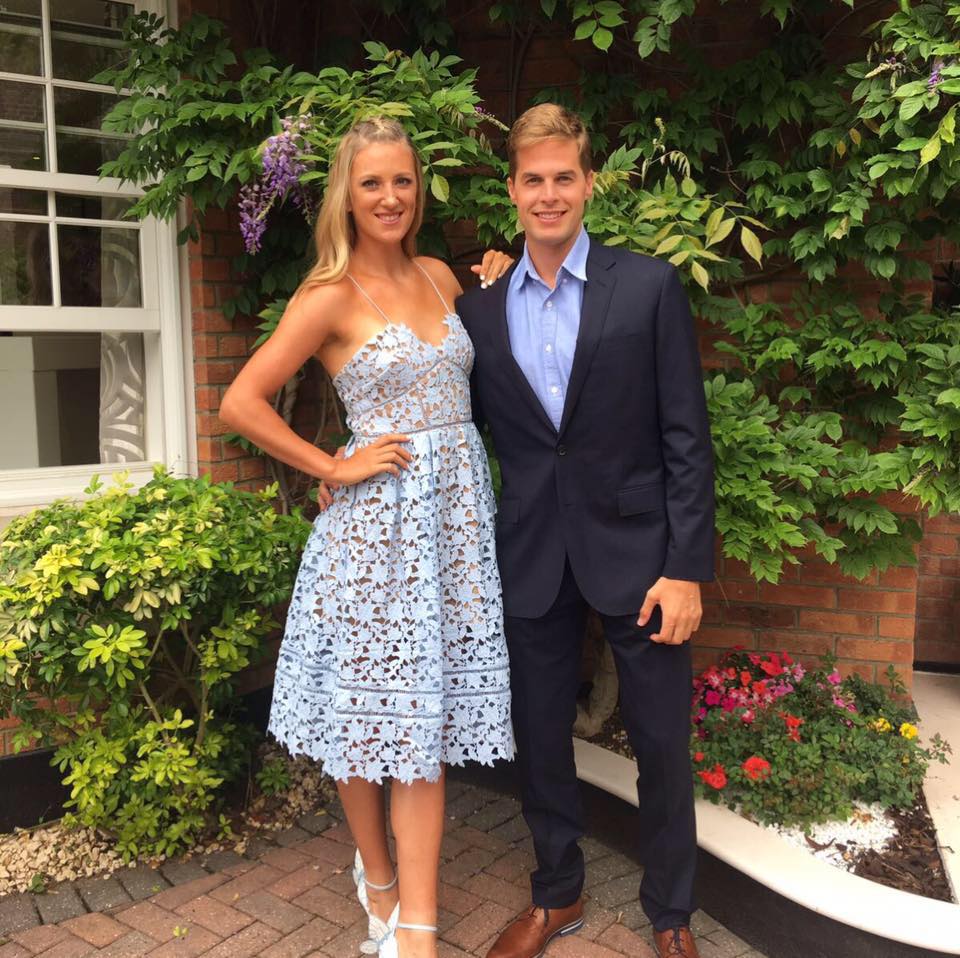 Victoria Azarenka with her ex husband Billy McKeague