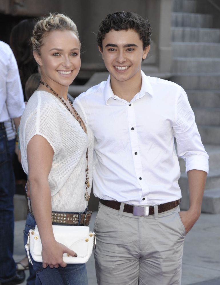 Hayden Panettiere with her brother Jansen Panettiere