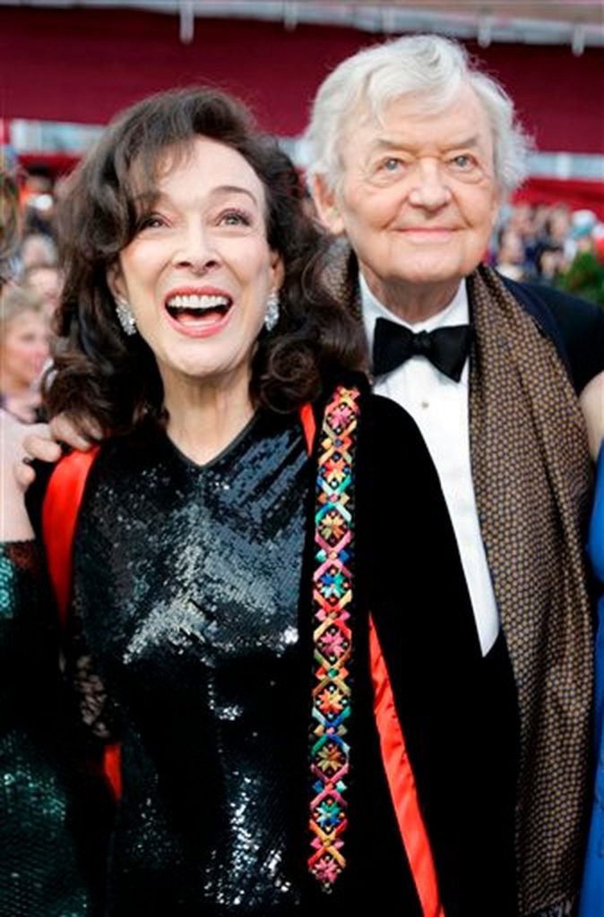 Dixie with her husband, Hal Holbrook