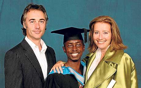 Tindyebwa Agaba Wise at the time of his graducation