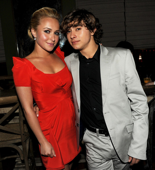 Hayden Panettiere with her brother