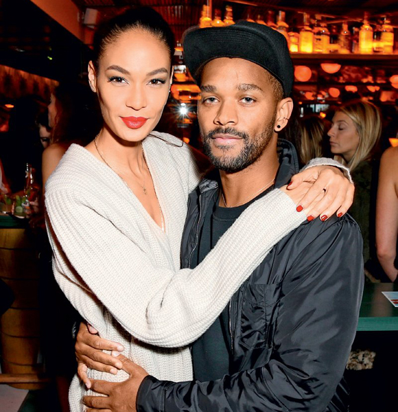 The 31 years old Joan Smalls and her boyfriend 