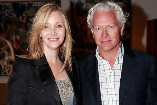 Lisa Kudrow with her husband 