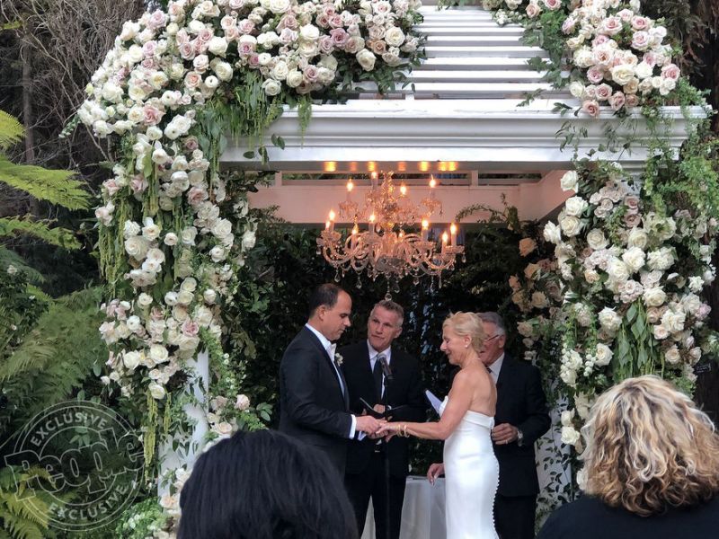 Bobbi Raffel's and her husband Marcus Lemonis on their wedding day