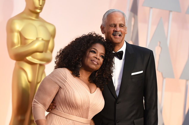  Nominee for an Oscar award Oprah Winfrey is alsog with her partner Stedman Graham
