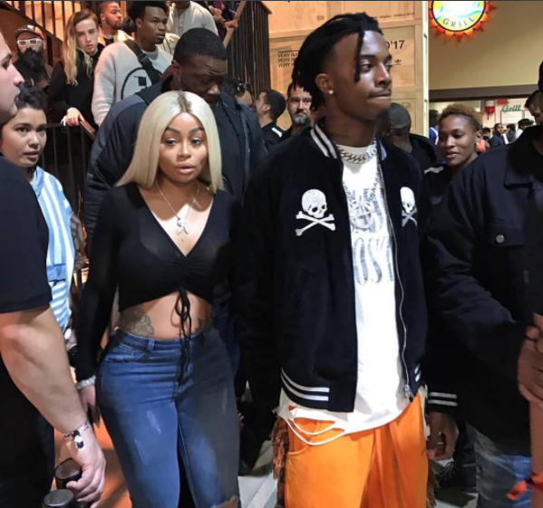 Playboi Carti and his girlfriend Blac Spotted Together at ComplexCon
