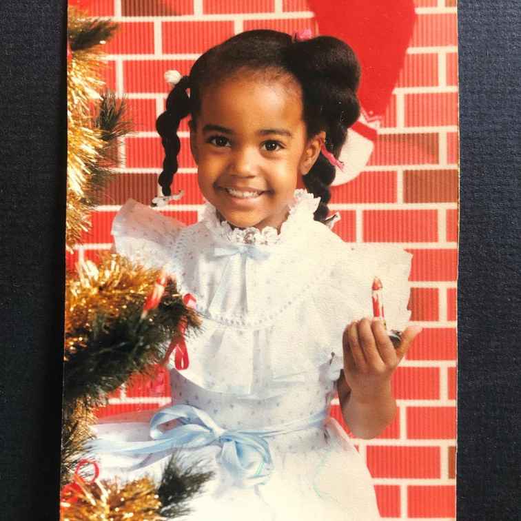 Childhood photo of Jerrika Delayne Hinton.