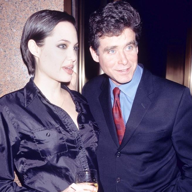 Jay McInerney with his first wife, Linda Rossiter.